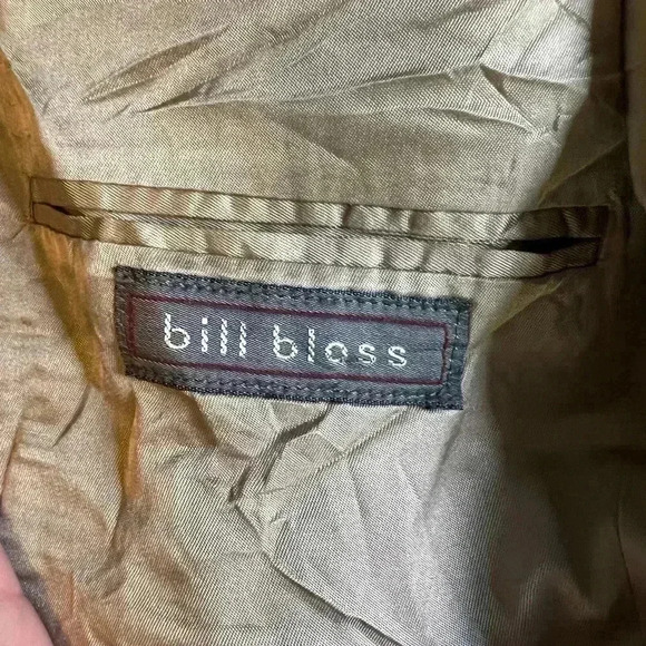 Vintage Bill Blass Plaid Blazer Size M/L - Picture 6 of 8